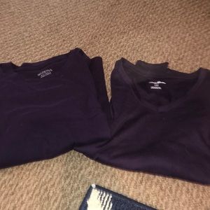 Beautiful purple long sleeve shirts